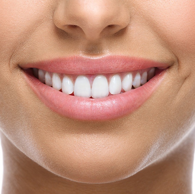 Smile after laser dentistry treatment