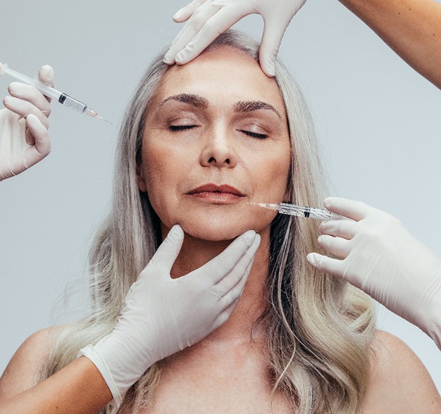 Woman receiving BOTOX in Jacksonville