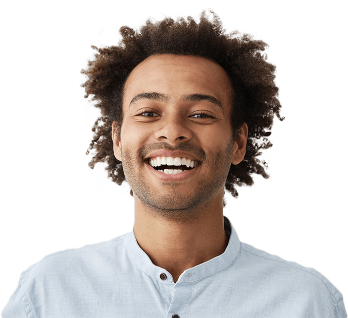 Smiling man after sedation dentistry visit